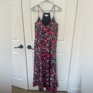 Tahari Floral Multicolor Maxi Dress